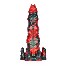 MONSTERED Gode Hortarix 19 x 5.5cm Noir et Rouge